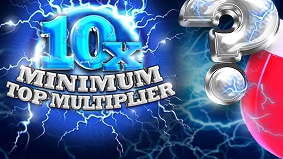 Tampilan antarmuka permainan slot 10x Minimum Top Multiplier
